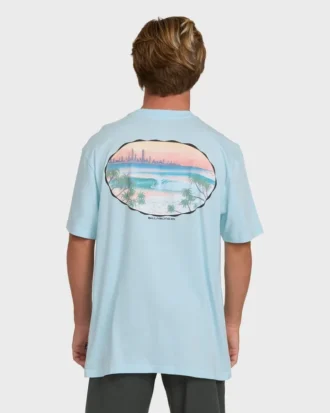 Nanda Ormond Burleigh Heads Premium-Kurzarm-Shorts aus Baumwolle