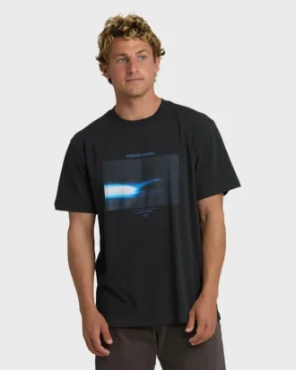 Night Surf Premium-T-Shirt mit kurzen Ärmeln