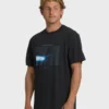 Night Surf Premium-T-Shirt mit kurzen Ärmeln