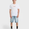 Occys Point Premium-Baumwoll-T-Shirt mit kurzen Shorts