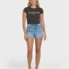 Off We Go Kurzarm-Strick-T-Shirt
