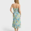 Palm Grove Midi-Kleid