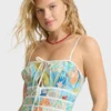 Palm Grove Midi-Kleid