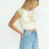 Paradise Kurzarm-Raglan-T-Shirt mit Shorts