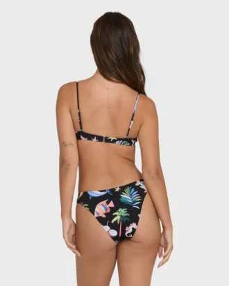 Party Wave Jaclyn Crop Bralette Bikini-Oberteil