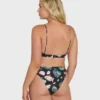 Party Wave Jaclyn Crop Bralette Bikini-Oberteil
