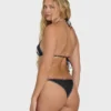 Party Wave Tanga-Bikinihose mit seitlichen Bändern