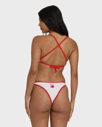 Picnic V Cross-Back Bralette Bikini-Oberteil