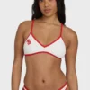 Picnic V Cross-Back Bralette Bikini-Oberteil