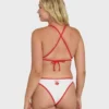 Picnic V Cross-Back Bralette Bikini-Oberteil