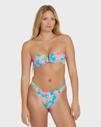 Pipe Dreams V-Bandeau-Bikinioberteil