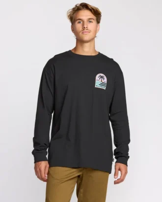 Portal Regular Langarm-T-Shirt