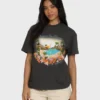 Rays of Joy Kurzarm-Strick-T-Shirt