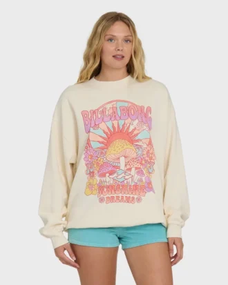 Ride in Sweatshirt mit Rundhalsausschnitt
