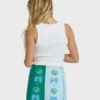 Rock mit Wave-Washed-Print Rock mit Wave-Washed-Print
