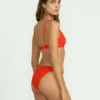 Roter Aloha Tropic Bikinihose