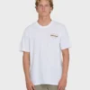 Rotor Diamond Premium Kurzarm-Strick-T-Shirt mit Grafikprint