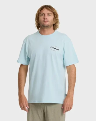 Rotor Diamond Premium Kurzarm-Strick-T-Shirt mit Grafikprint