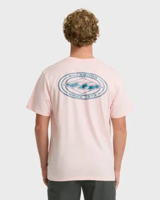 Rotor Diamond Premium Kurzarm-Strick-T-Shirt mit Grafikprint