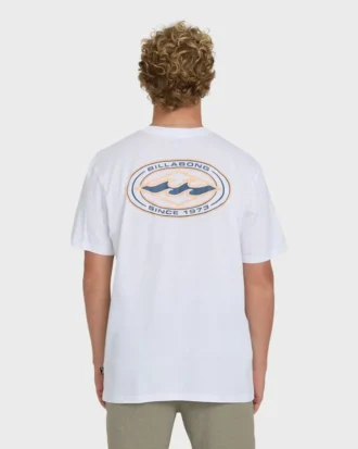 Rotor Diamond Premium Kurzarm-Strick-T-Shirt mit Grafikprint