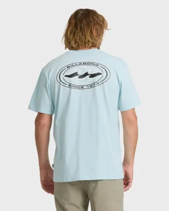 Rotor Diamond Premium Kurzarm-Strick-T-Shirt mit Grafikprint
