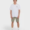 Rotor Diamond Premium Kurzarm-Strick-T-Shirt mit Grafikprint