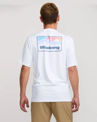 Runner Loose Fit Kurzarm-Surf-T-Shirt für Shorts