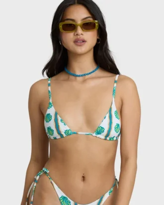 Salty Waves Wendbares Mini-Slide-Triangel-Bikini-Oberteil