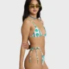 Salty Waves Wendbares Mini-Slide-Triangel-Bikini-Oberteil