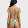Salty Waves Wende-Bikinihose mit seitlichen Bändern