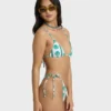 Salty Waves Wende-Bikinihose mit seitlichen Bändern
