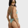 Salty Waves Wende-Bikinihose mit seitlichen Bändern