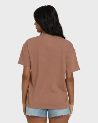 Sand to Surf Kurzarm-Strick-T-Shirt mit Grafik