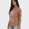 Sand to Surf Kurzarm-Strick-T-Shirt mit Grafik