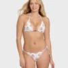 Sandy Shells Tanga-Bikinihose mit seitlichen Bändern