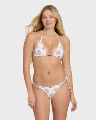 Sandy Shells Tanga-Bikinihose mit seitlichen Bändern