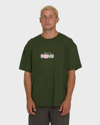 Shine Og Kurzarm-Shorts-Baumwoll-T-Shirt