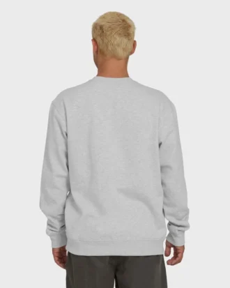 Shortsands Sweatshirt mit Rundhalsausschnitt