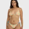 Show Me Sun Wendbarer Tanga-Bikinihose mit seitlichen Bändern