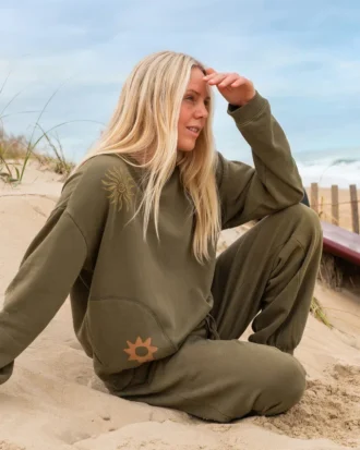 Sightseer Wave Sweatshirt mit Rundhalsausschnitt