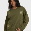 Sightseer Wave Sweatshirt mit Rundhalsausschnitt