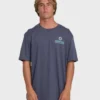 Single Fin Premium-T-Shirt mit kurzen Ärmeln