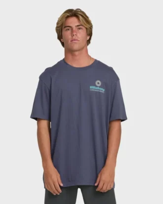 Single Fin Premium-T-Shirt mit kurzen Ärmeln