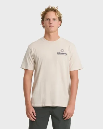 Single Fin Premium-T-Shirt mit kurzen Ärmeln