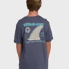 Single Fin Premium-T-Shirt mit kurzen Ärmeln