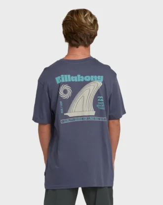 Single Fin Premium-T-Shirt mit kurzen Ärmeln