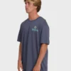 Single Fin Premium-T-Shirt mit kurzen Ärmeln