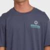 Single Fin Premium-T-Shirt mit kurzen Ärmeln