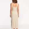 Slides Midi-Strickkleid