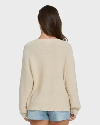 Soft Wave Rundhals-Pullover